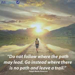 Travel Quote of the Week: Do not follow where the path may lead…