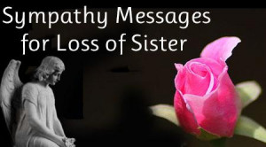 the loss of sister is a painful situation to be faced by any sibling ...