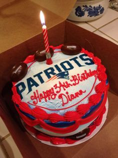 Pats birthday cake! More
