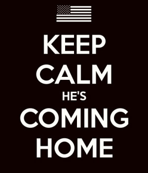 He's coming home!!