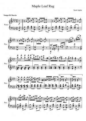 Maple Leaf Rag (Scott Joplin) | MuseScore.com