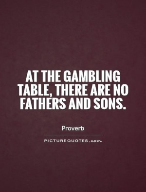 Gambling in this establishment quote