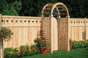 Tongue & Groove wood Privacy Fence
