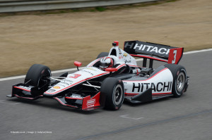 Helio Castroneves Penske IndyCar Barber Motorsport Park 2014