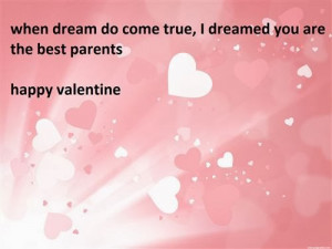 Best Valentine’s Day 2014 Poems For Parents From Child