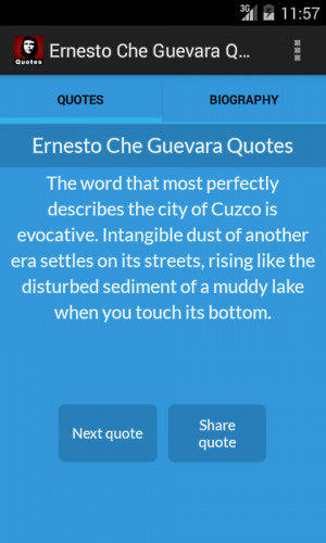 Ernesto Che Guevara Quotes - screenshot