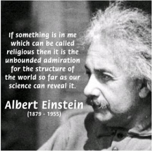 Spiritual Reflection: Einstein Quote