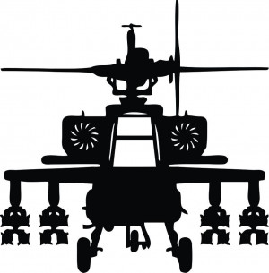 apache helicopter clip art