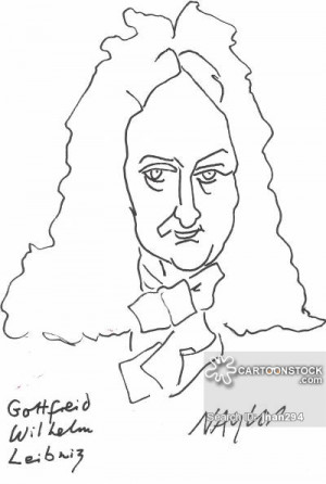 Leibniz Cartoons Gottfried Cartoon Funny