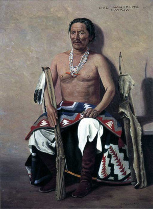Portrait of Chief Manuelito