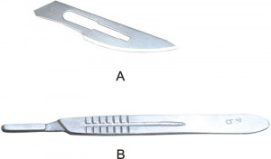 Surgical Operating Blade and Scalpel Kd910 jpg