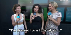 Charli XCX_dressed for a funeral