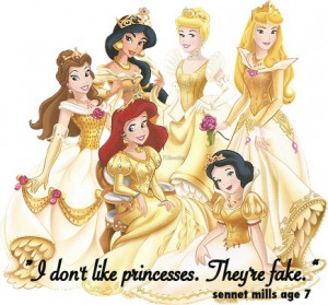 just like the dresses and the princesses