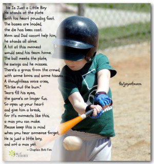 He stands at the plate with his heart pounding fast. The bases are ...