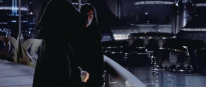 Photo of Ray Park, who portrays Darth Maul , in 