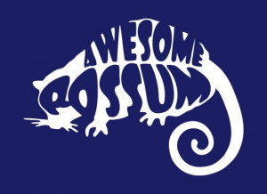 Awesome Possum...its a lie. theyre not awesome.