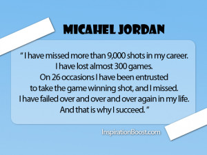 Famous Failures Michael Jordon
