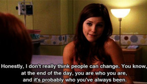 which was the exception to her rule let her down