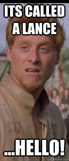 Knight's Tale . . . I