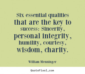 Quotes about success - Six essential qualities that are the key to ...