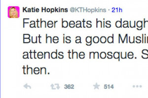 Katie Hopkins anti-Muslim rant calling Palestinians 'filthy rodents ...