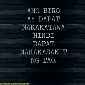 Images Of Pinoy Quotes Tagalog Patama Banat Kowts Nakakatawa Wallpaper ...