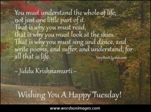 Tuesday quote of the day