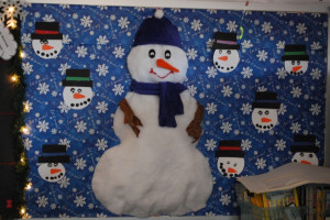 Snowman Bulletin Board