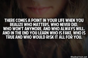 Who Would Risk it All