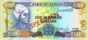 Queen Nanny as Pictured on a Jamaican Bank Note