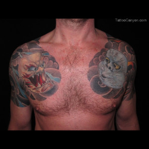 Tattoo Von Luke Atkinson Ratattoo Checker Demon Tattoos Stuttgart