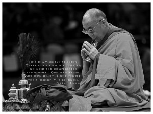 Do you like the Dalai Lama or agree with his teachings?