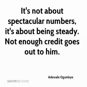 Adewale Ogunleye - It's not about spectacular numbers, it's about ...