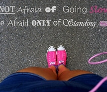 Inspirational Love Pink Quote