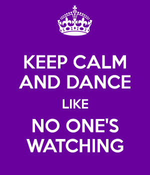 Dance Like No One Is Watching Quote Decal Sticker Wall Boy Girl ...