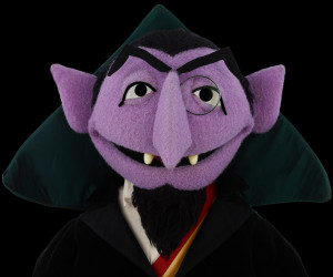 Sesame Street Count Von Count