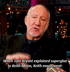 mine: gifs the who Keith Moon Pete Townshend gifs: gifset i don't know ...