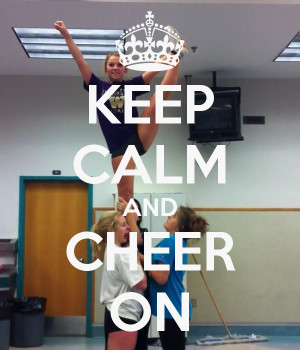 Cheerleading Quotes Cheer Post Keep Calm