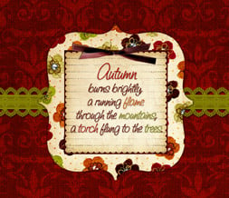 Autumn Quote Wallpaper - Quote About Fall Wallpaper Image Preview