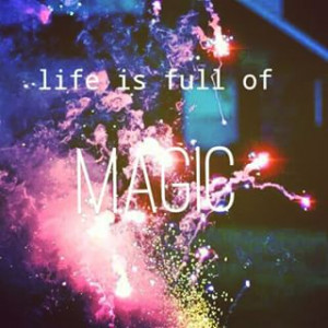 ... quote #color #glamor #fireworks #pink #blue #white #text #imagine #