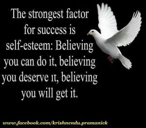 The strongest factor for success.