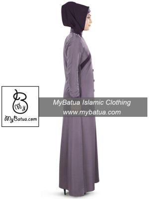 Women's Islamic Clothing, Front Open Abaya Jilbab, Ethnic Muslim ...