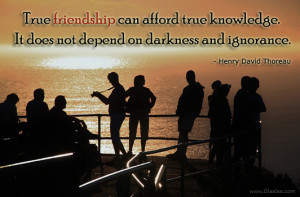 Friendship Thoughts-Quotes-True Friendship-Henry David Thoreau-Best