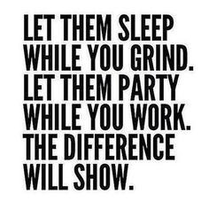Let them sleep while you grind quote - Fitness Quotes #crossfit # ...