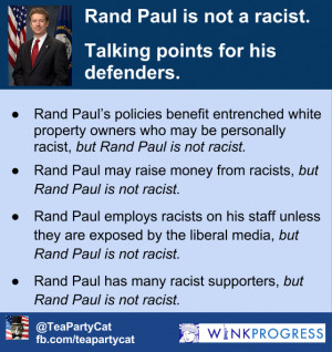 The Inanity of Rand Paul's quote on Ferguson, MO..