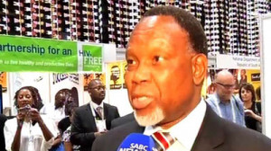South African Deputy President Kgalema Motlanthe Is Attending The