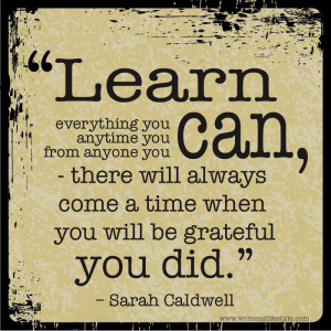 Lifelong Learning Quotes Quot Learn Everything You Can