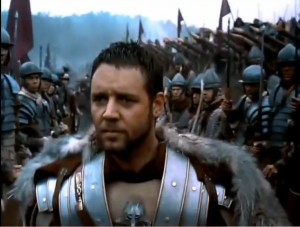 , Russell Crowe has come to the rescue of a noble soldier of Rome ...