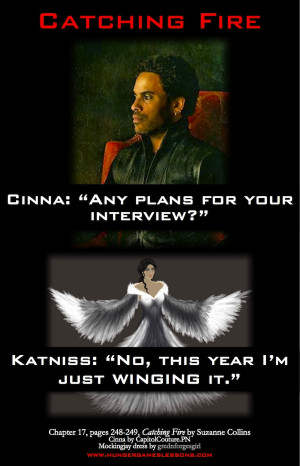 Catching Fire Interview Foreshadowing 