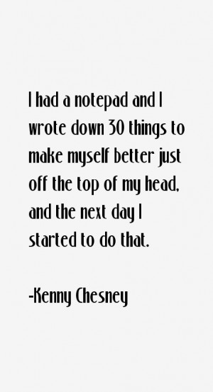 Kenny Chesney Quotes & Sayings